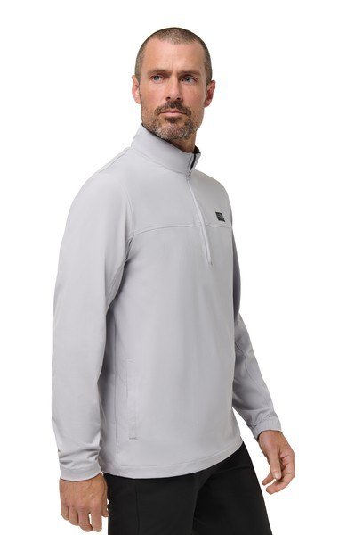 Travis Mathew Wanderlust quarter zip giacca da uomo, micro chip