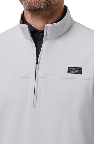 Travis Mathew Wanderlust quarter zip giacca da uomo, micro chip