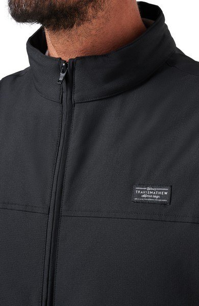Travis Mathew Wanderlust gilet da uomo, nero