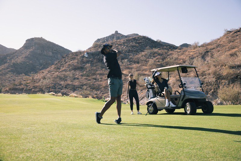 Travis Mathew Wanderlust pantaloncini da uomo, balsam green