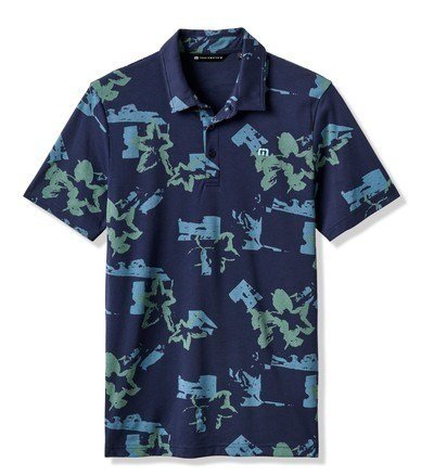 Travis Mathew Favorite Hello polo da uomo, total eclipse