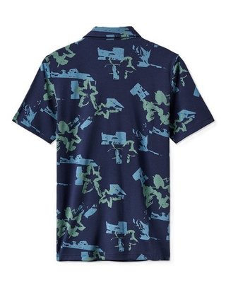 Travis Mathew Favorite Hello polo da uomo, total eclipse