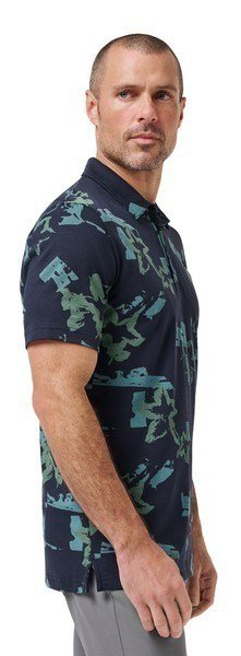 Travis Mathew Favorite Hello polo da uomo, total eclipse