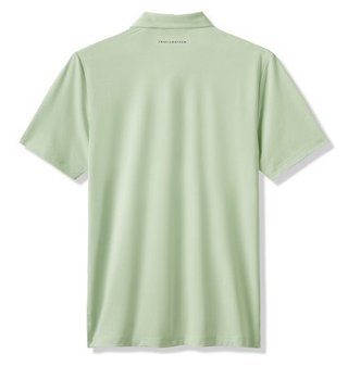 Travis Mathew River Boat polo da uomo, aqua foam