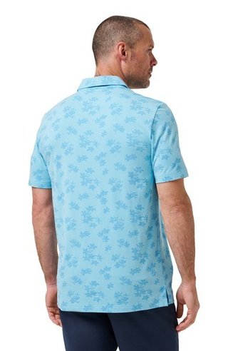 Travis Mathew Port Day polo da uomo, air blue