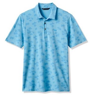Travis Mathew Port Day polo da uomo, air blue