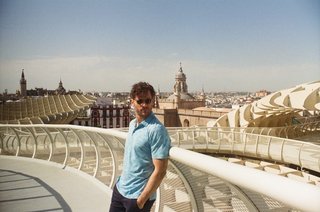 Travis Mathew Port Day polo da uomo, air blue
