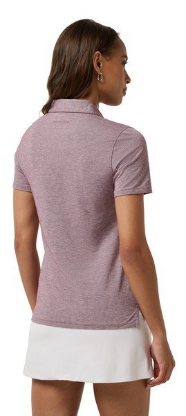 Travis Mathew Featherweight Active polo da donna, heather damson