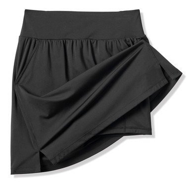 Travis Mathew Game Set Match gonna skort lungo da donna, nero