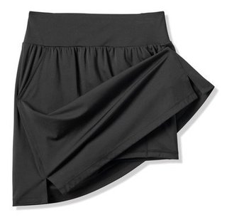 Travis Mathew Game Set Match gonna skort lungo da donna, nero