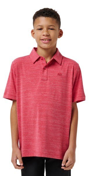 Travis Mathew The Heater junior polo da bambino, heather scooter