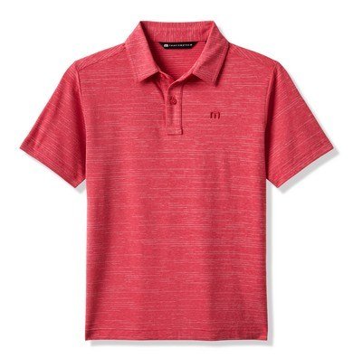 Travis Mathew The Heater junior polo da bambino, heather scooter