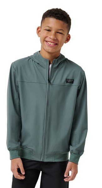 Travis Mathew Wanderlust junior felpa con cappuccio, balsam green
