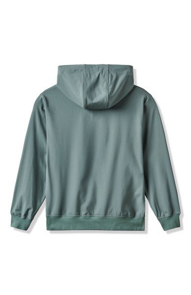 Travis Mathew Wanderlust junior felpa con cappuccio, balsam green