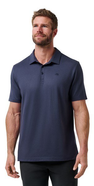 Travis Mathew Featherweight Performance polo da uomo, total eclipse