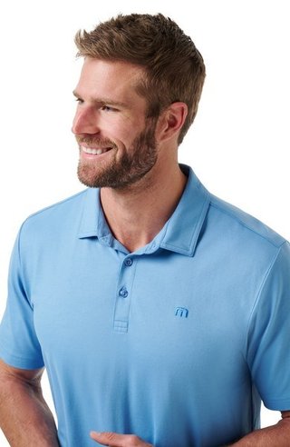 Travis Mathew Featherweight Performance polo da uomo, pacific coast