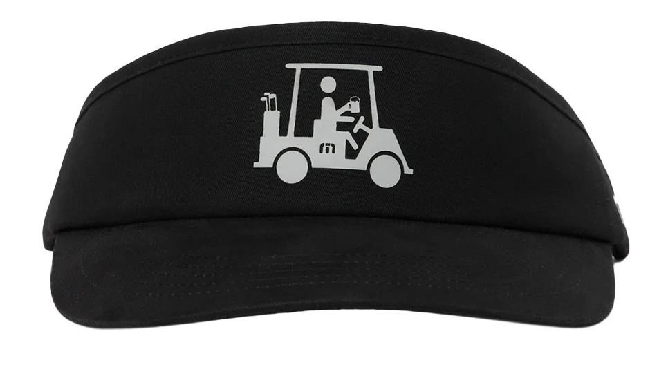Travis Mathew Mapes visiera da uomo, nero
