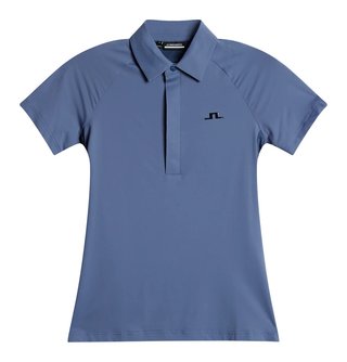 J.Lindeberg Bobi polo donna, vintage indigo