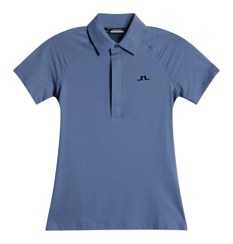 J.Lindeberg Bobi polo donna, vintage indigo