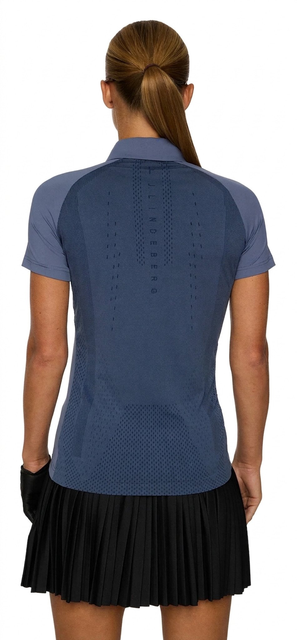 J.Lindeberg Bobi polo donna, vintage indigo