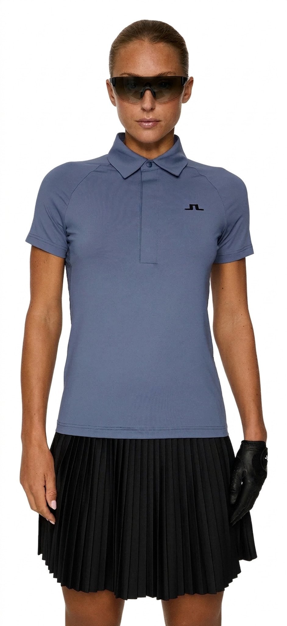 J.Lindeberg Bobi polo donna, vintage indigo