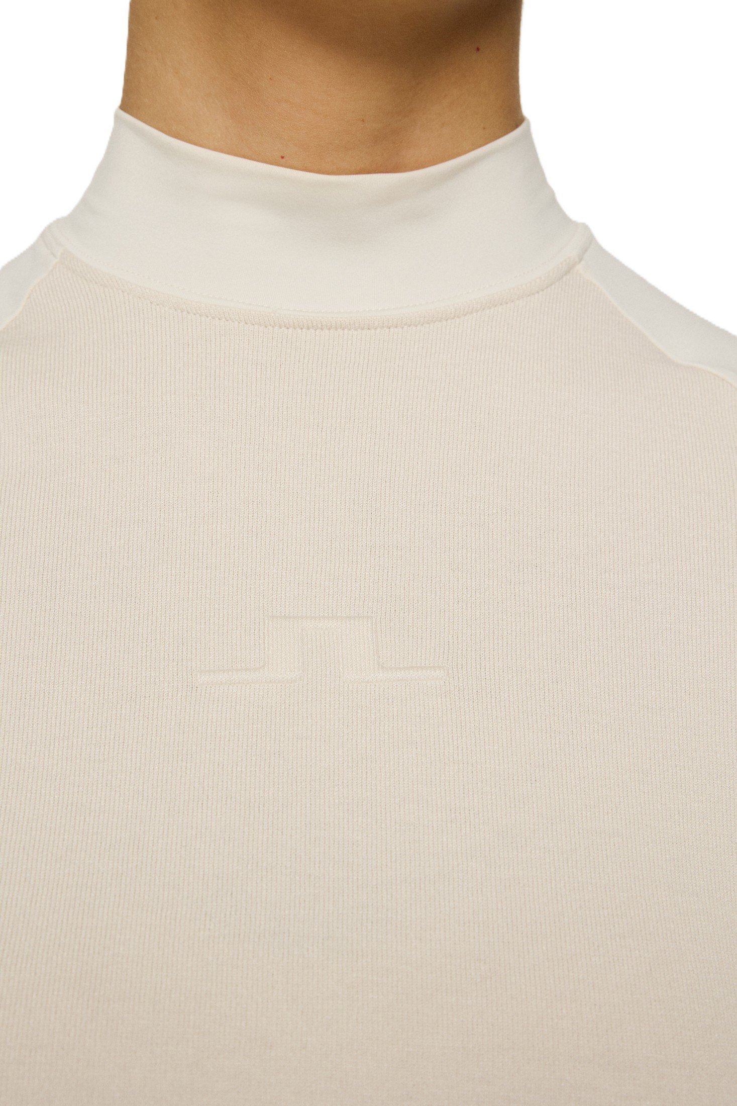 J.Lindeberg Darla Hybrid Knit maglione da donna, moonbeam