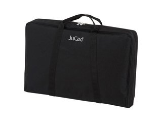 JuCad Titan carrello manuale a 2 ruote + borsa da trasporto JTT, titanio