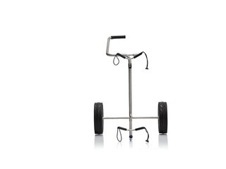 JuCad Titan carrello manuale a 2 ruote + borsa da trasporto JTT, titanio