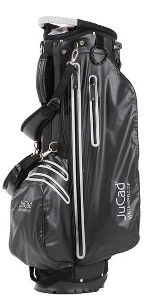 JuCad Waterproof 2in1 stand bag, nero/titanio