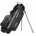 JuCad Waterproof 2in1 stand bag, nero/titanio