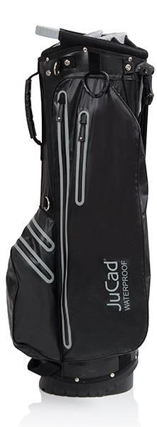 JuCad Waterproof 2in1 stand bag, nero/titanio