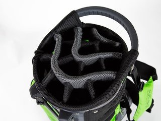 JuCad Waterproof 2in1 stand bag, nero/titanio