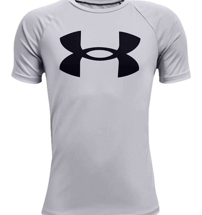 Under Armour Tech Big Logo maglia da bambino, grigia