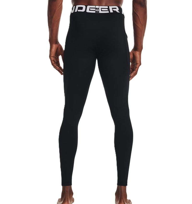Under Armour ColdGear leggings da uomo in compressione, nero