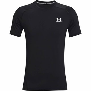 Under Armour HeatGear Fitted S t-shirt da uomo, nero