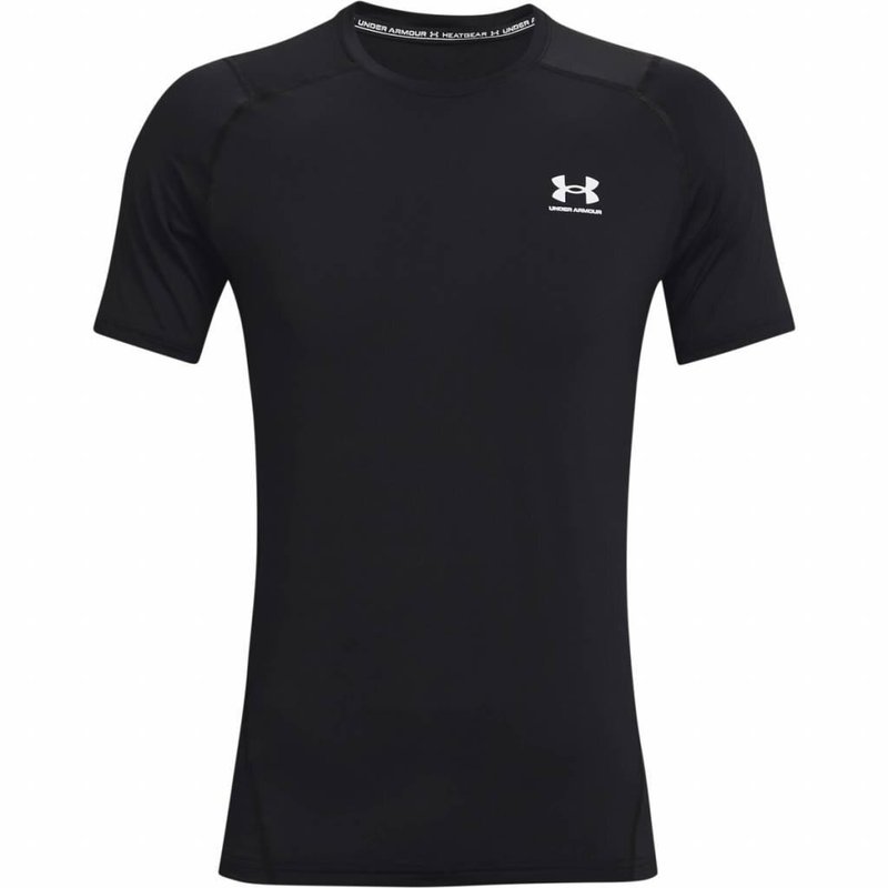 Under Armour HeatGear Fitted S t-shirt da uomo, nero