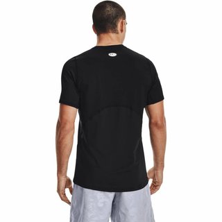Under Armour HeatGear Fitted S t-shirt da uomo, nero
