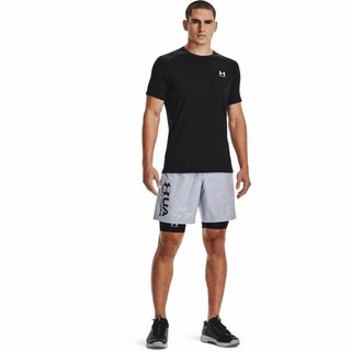 Under Armour HeatGear Fitted S t-shirt da uomo, nero
