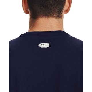 Under Armour HG Fitted SS t-shirt da uomo, midnight navy