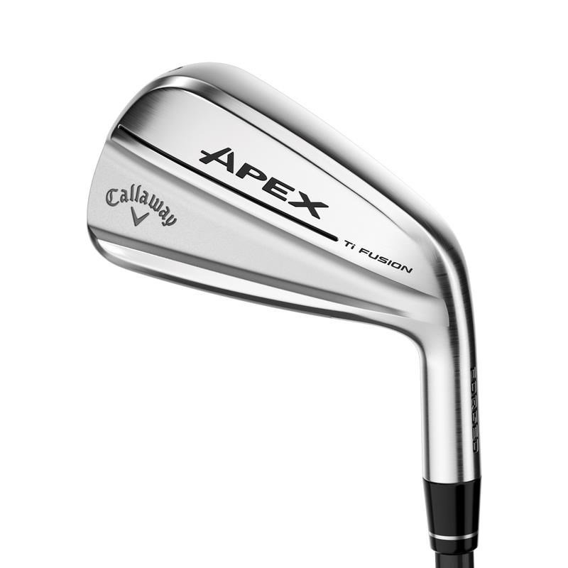 Callaway Apex Ti Fusion Plated ferri da uomo, acciaio
