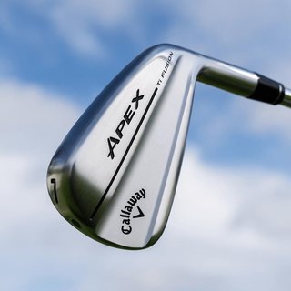 Callaway Apex Ti Fusion Plated ferri da uomo, acciaio