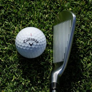 Callaway Apex Ti Fusion Plated ferri da uomo, acciaio