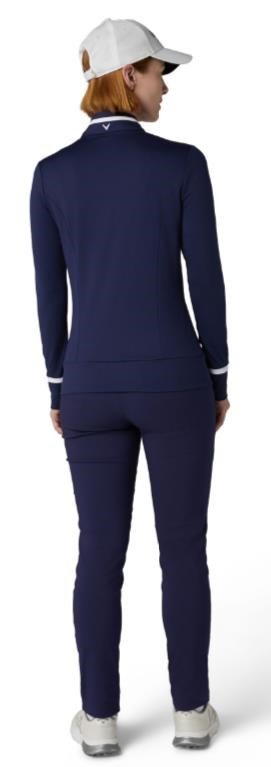 Callaway Thermal Long Sleeve Colourblock top da donna, peacoat