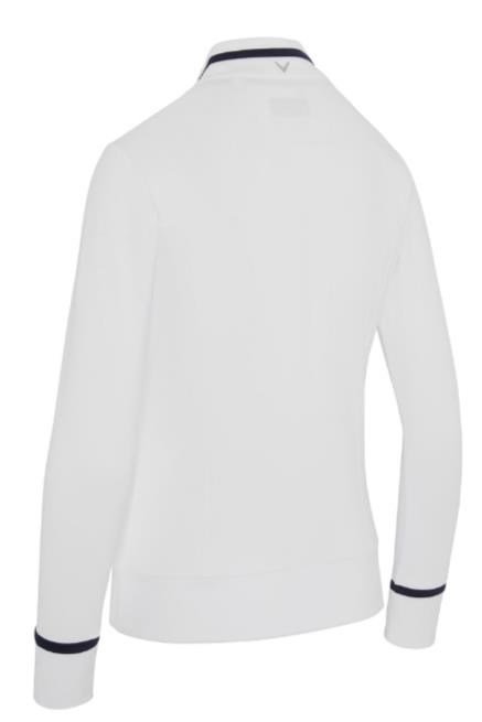 Callaway Thermal Long Sleeve Colourblock maglia da donna, brilliant white