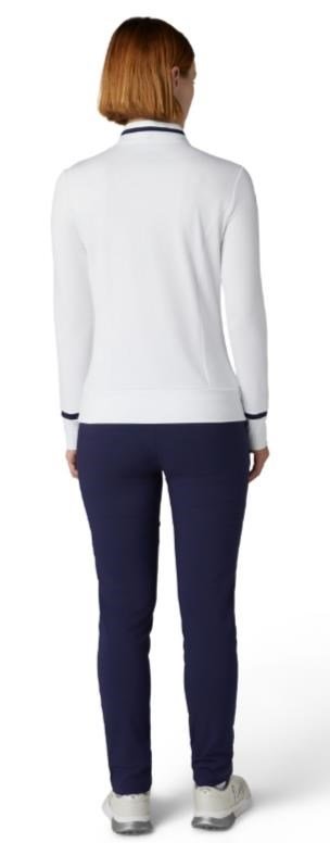 Callaway Thermal Long Sleeve Colourblock maglia da donna, brilliant white