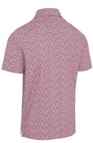 Callaway Novelty Confetti Print polo da uomo, mesa rose