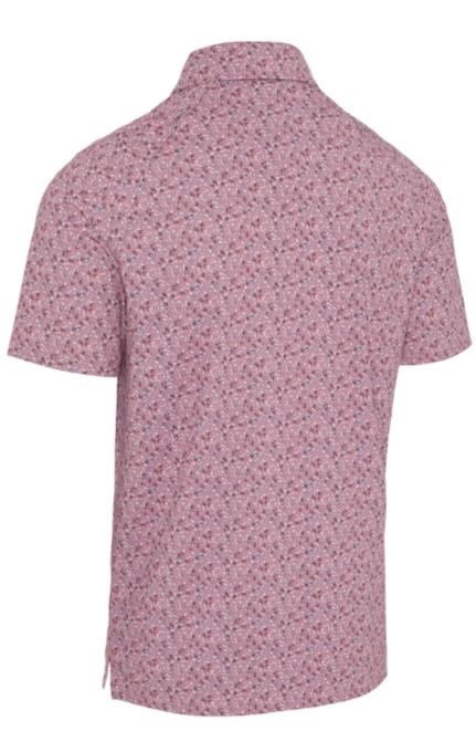 Callaway Novelty Confetti Print polo da uomo, mesa rose