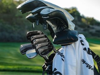 TaylorMade Qi Gunmetal Edition ferri da uomo, acciaio