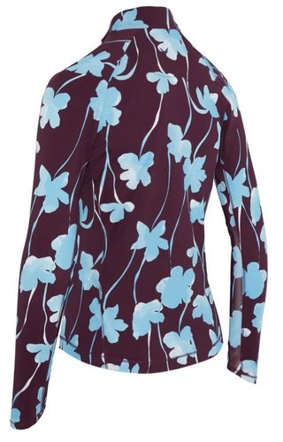 Callaway Stemmed Floral Sun Protection top da donna, potent purple