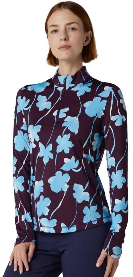 Callaway Stemmed Floral Sun Protection top da donna, potent purple